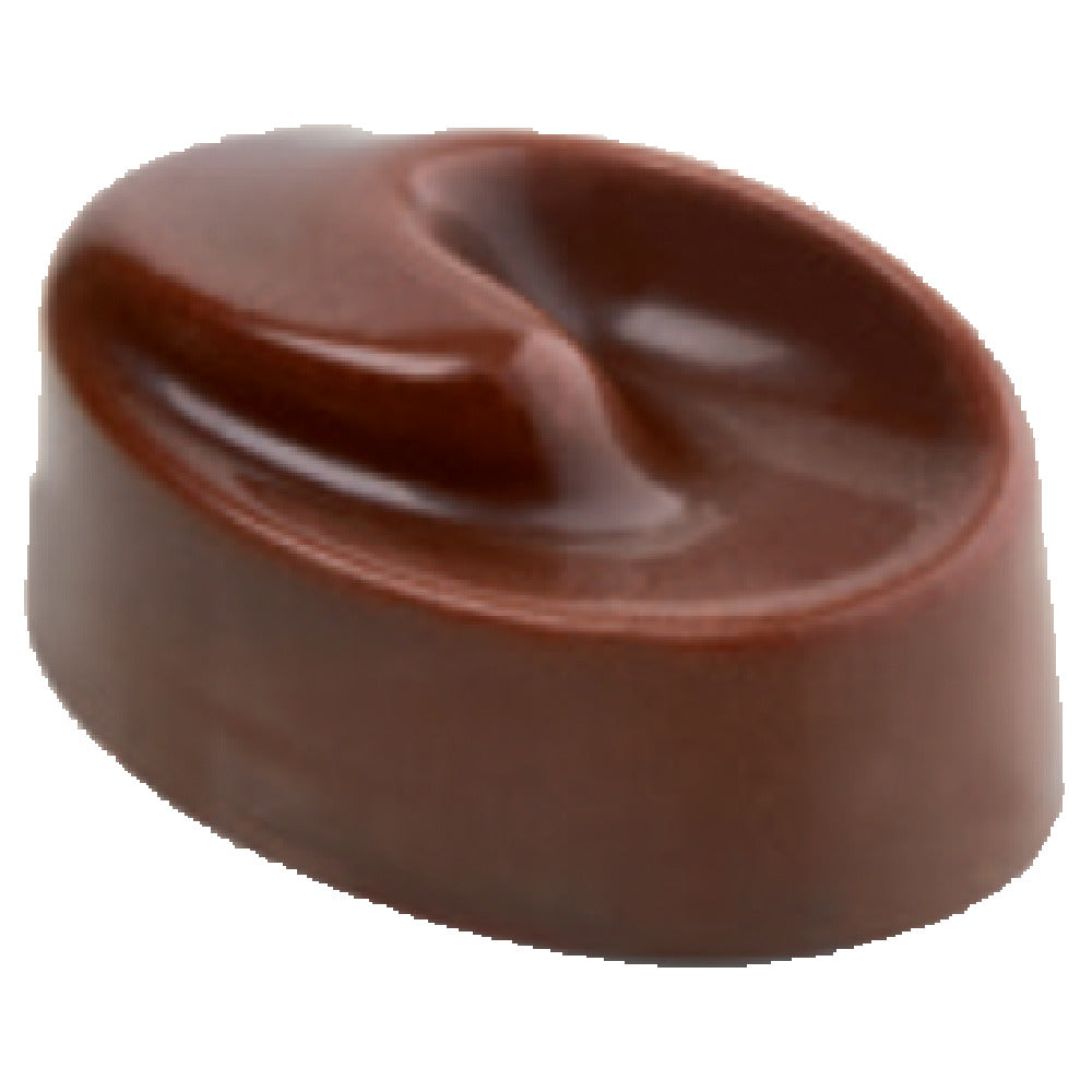 JB Prince K941 Antonio Bachour Chocolate Mold 10-4/5" X 5-3/10"W Overall Makes (21) 1-3/8" Curl Bonbons