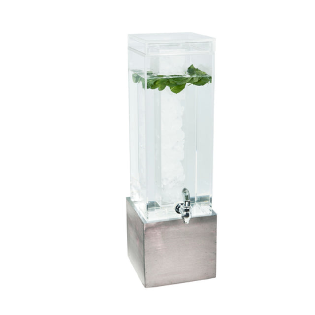 Cal Mil 1527-3INF-110 Aspen Beverage Dispenser 3 Gallon Capacity 8-1/2" X 8-1/2" X 26-3/4"H