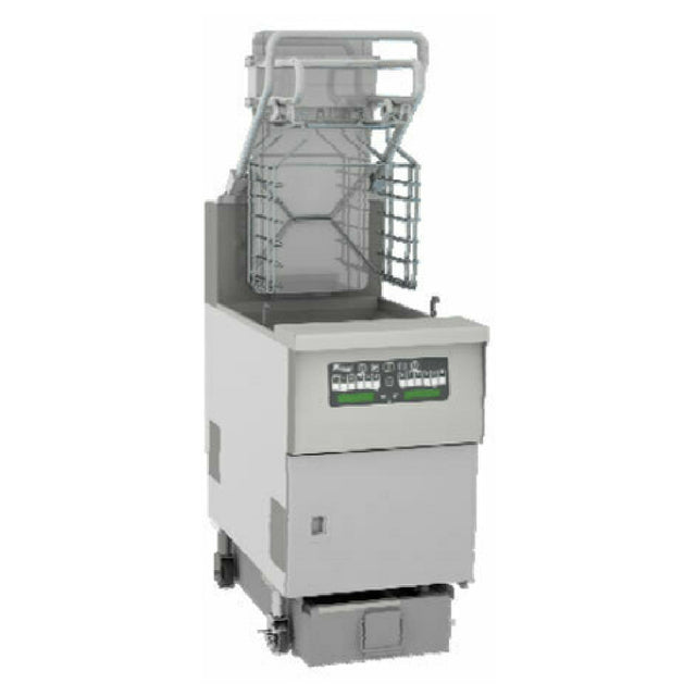 Pitco SFSGLVRF Solstice Supreme™ Reduced Oil Volume Fryer System With Advanced Automatic Filtration & Lift Assist For 5 Slot Rack Holder