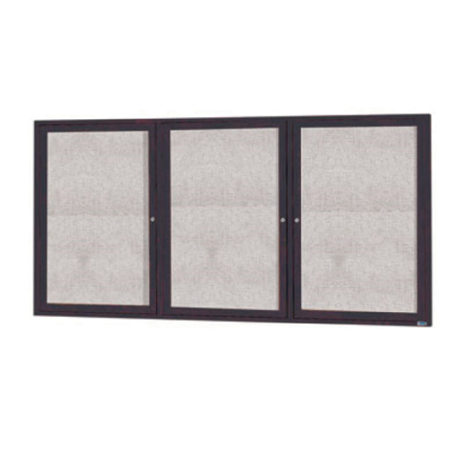 Aarco ODCC3672-3RBA Bulletin Board 72"W X 36"H Enclosed