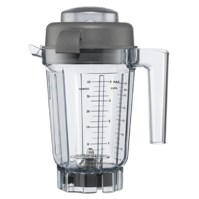 Vitamix 62947 Aerating Container Stackable 32 Oz. (0.9 Liter) Capacity Clear BPA Free Tritan™ Container