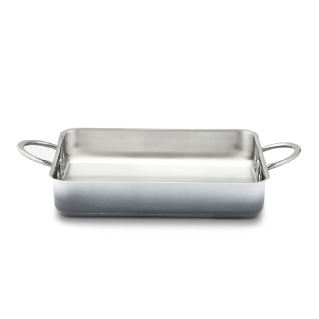 Bon Chef 73013-OM-S Ombre Small Food Pan With Handles Induction Bottom 11 5/8" X 9 3/8" X 2 3/8"