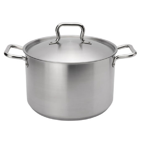 Browne Foodservice 5733908 Elements Stock Pot 8 Qt. 9-2/5" Dia. X 6-1/2"H