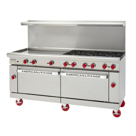 American Range AR-36G-6B-CL-SBR_NAT - Restaurant Range, Gas, 72"