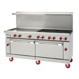 American Range AR-36G-6B_NAT - Restaurant Range, Gas, 72"