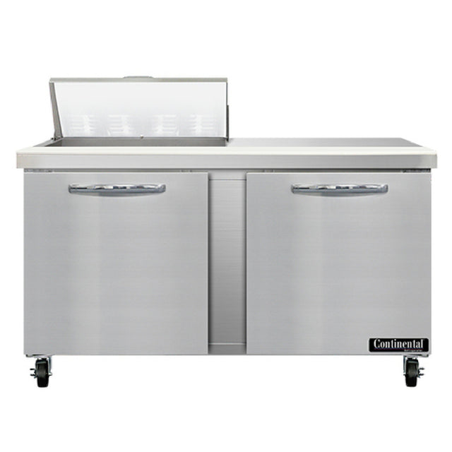 Continental Refrigerator SW60N8 Sandwich Unit 60"W 17.0 Cu Ft Capacity