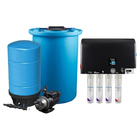 Everpure BWS1500/50 HF BWS Reverse Osmosis System PLUS (3) CTO-Q Activated-carbon Cartridge Prefilter