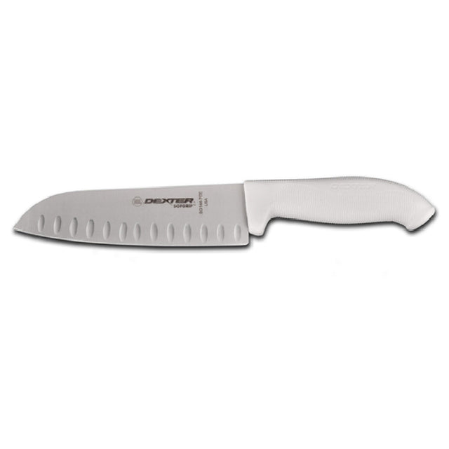 Dexter Russell SG144-7GE-PCP SofGrip™ (24503) Santoku Knife 7" Duo-edge