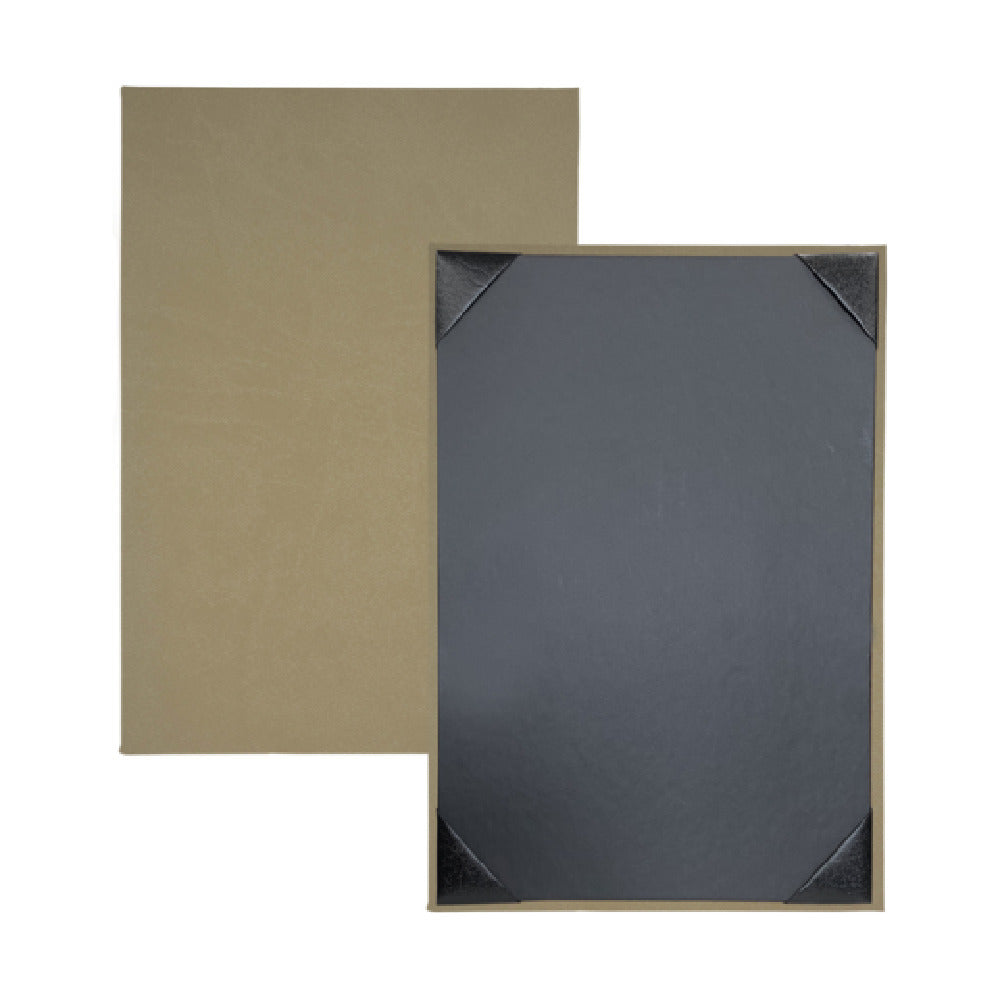 Risch EVERGREEN-1V 5.5X8.5 Evergreen Hardback Bio-friendly Faux-leather Menu Cover (specify Color)