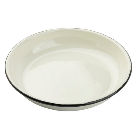 Tablecraft 11155 Enamelware Collection™ Pasta Plate 24 Oz. 9" Dia. X 1-1/2"