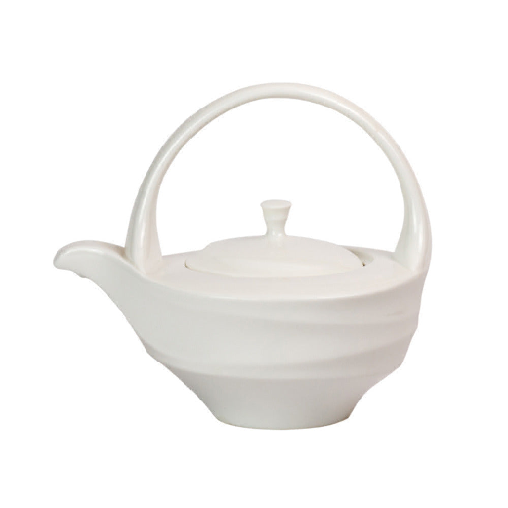Steelite 41145ST1232 Mini Tea Pot With Lid 14.0 Oz 6.125" X 5.5"