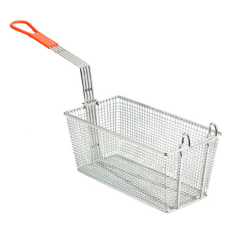 Hubert 95760 - Value Series Fry Basket, 12"L X 6-5/16"W X 6"H, Durable Nickel-plated