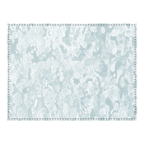 Risch PLACEMATDX-MET 16X12 Brushed Metallic Faux-leather Premium Sewn Placemat Placemat (specify Color)