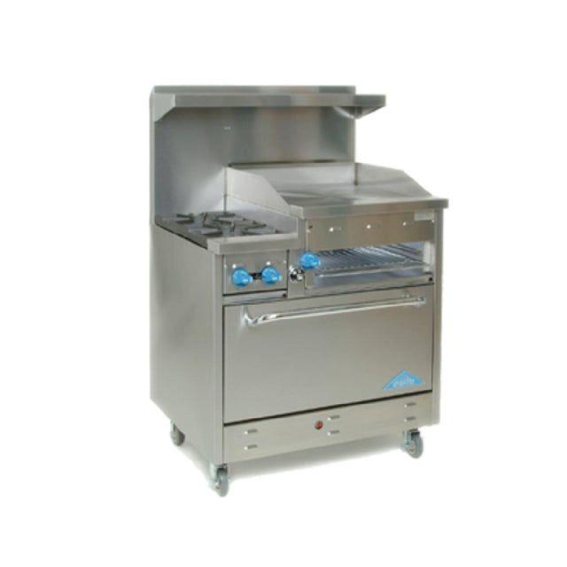 Comstock-Castle F330-24B Range Gas 36" Wide