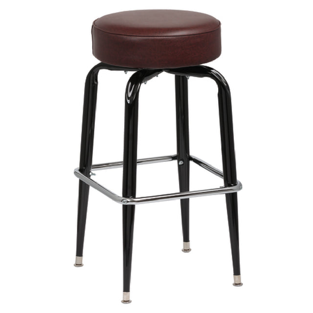 Royal Industries ROY 7723 BRN Bar Stool 14" Dia. Standard Seat