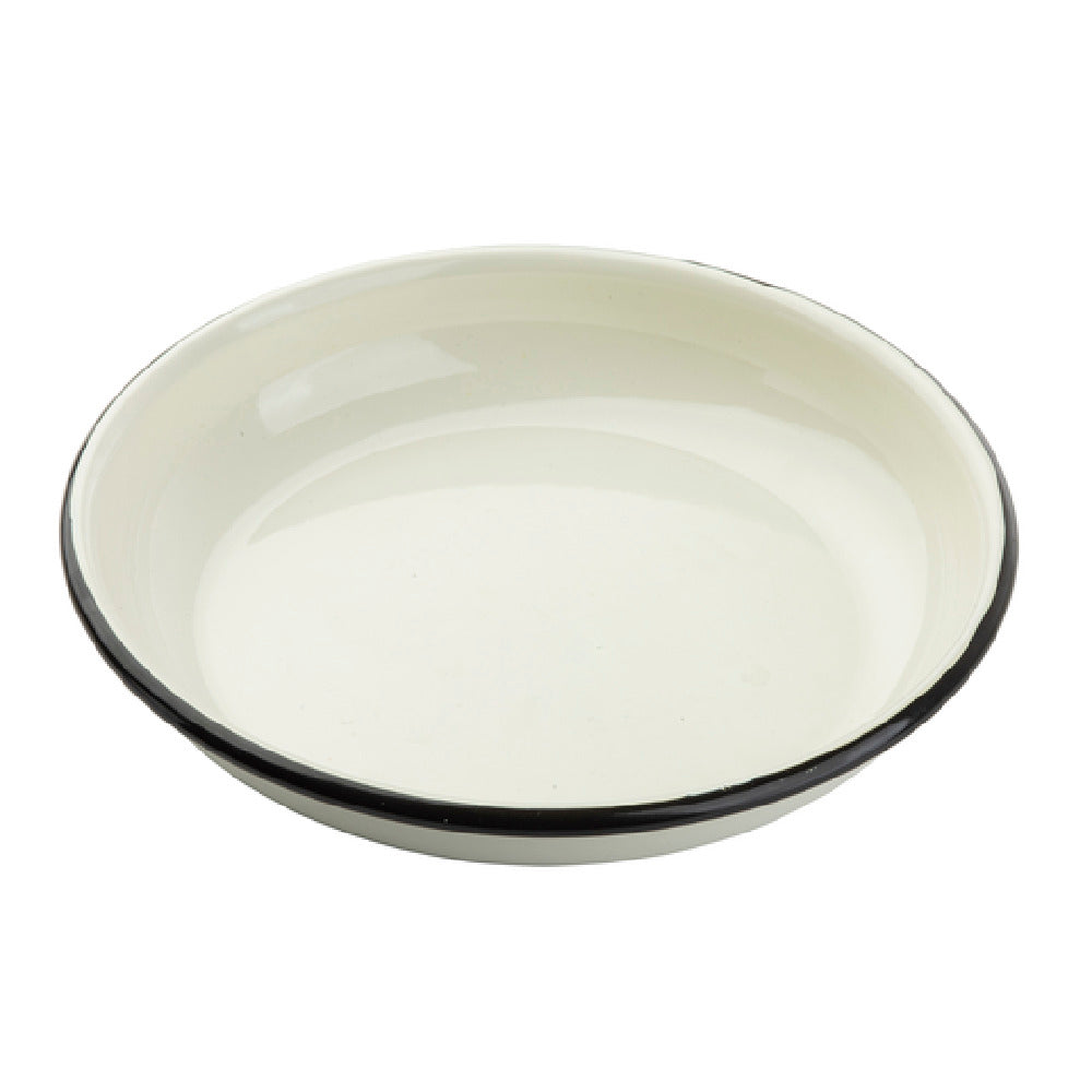 Tablecraft 11154 Enamelware Collection™ Plate 36 Oz. 10" Dia. X 1-5/8"