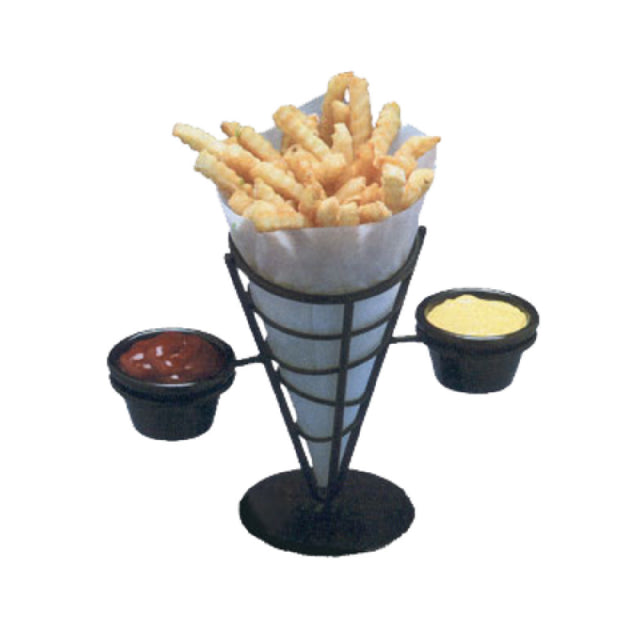 American Metalcraft FBC92 Ironworks™ French Fry Basket 5" Dia. X 9"H Conical