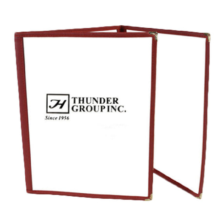 Thunder Group PLMENU-3MA Menu Cover 8-1/2" X 11" Triple-fold