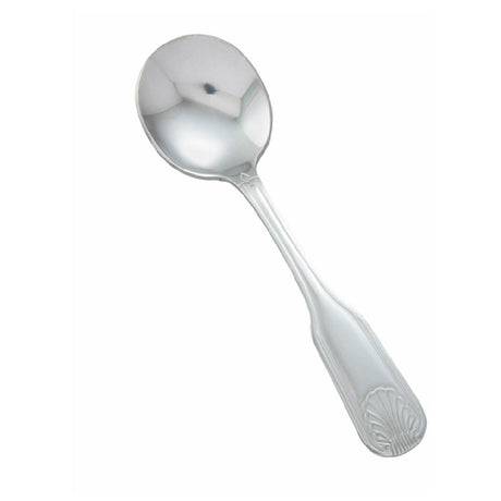 Winco 0006-04 Bouillon Spoon 6-3/8" 18/0 Stainless Steel