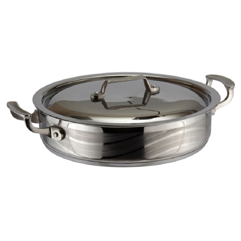 Bon Chef 60030WAVE Cucina Pot 6 Qt. 12-3/8" Dia. X 3"