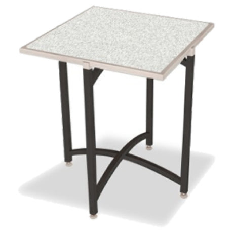 Forbes Industries 7028T-30 EcoFlex Elite Trend Series Table Square 30"W X 30"D X 30"H Table Side Mount