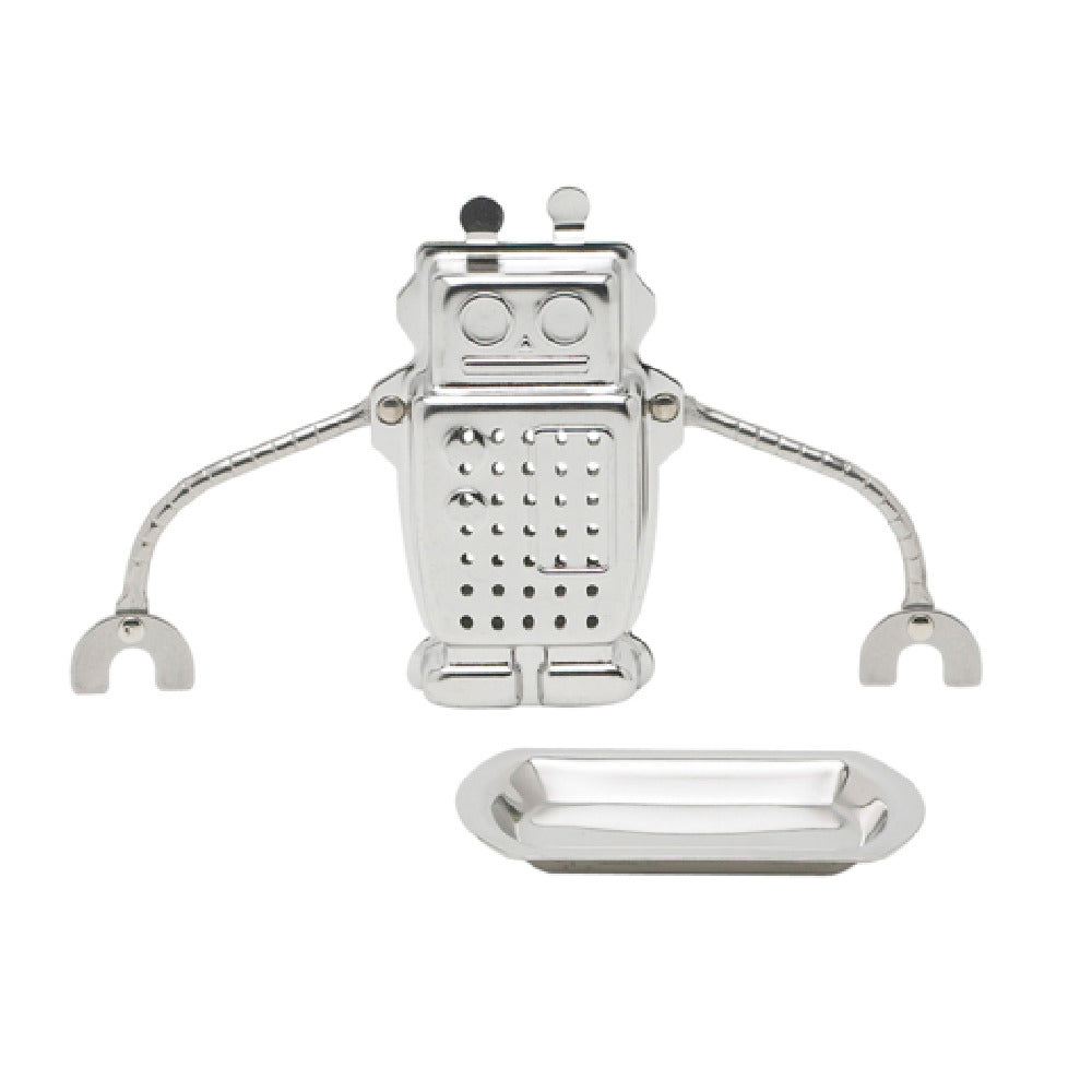 Harold Import Co. 93233 HIC Hanging Robot Tea Infuser 3" X 2 1/4" With Tray