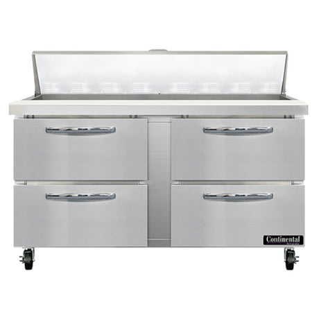 Continental Refrigerator SW60N16-D Sandwich Unit 60"W 17.0 Cu Ft Capacity