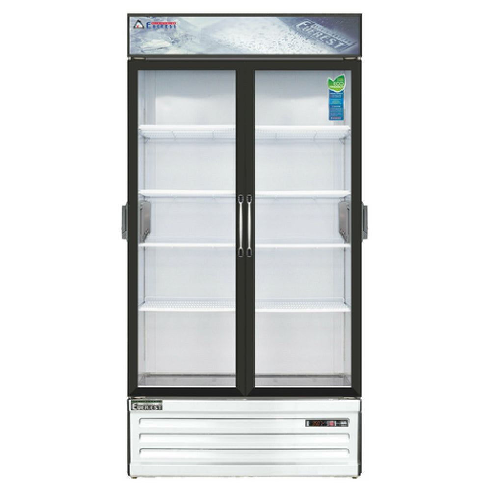 Everest Refrigeration EMSGR33C Reach-In Glass Door Chromatography Refrigerator