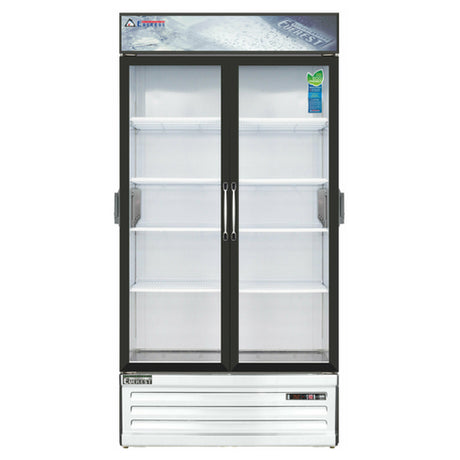 Everest Refrigeration EMSGR33C Reach-In Glass Door Chromatography Refrigerator