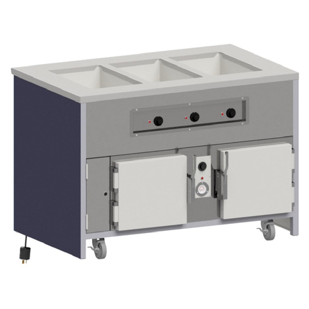 Atlas Metal INFHB-4 Mobile Hot Food Unit Electric 64"W