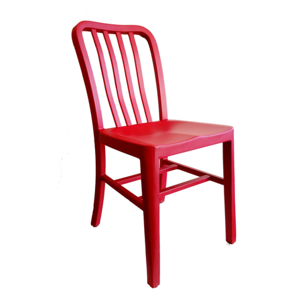 Emuamericas Llc A1004 RAL Anna Side Chair Outdoor/indoor Slat Back