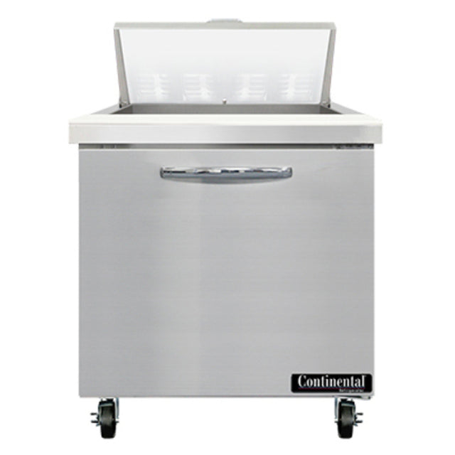 Continental Refrigerator SW32N8 Sandwich Unit 32"W 9.0 Cu Ft Capacity