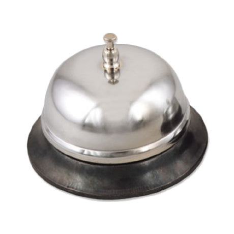 Alegacy Foodservice Products 725 Call Bell 4" Base Dia. Nickel-plated With Plastic Base