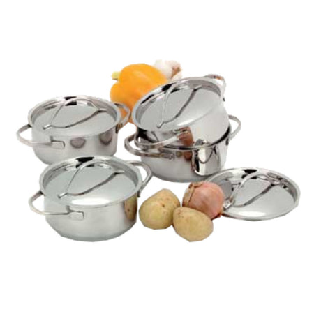 Zwilling 84012 Resto By Demeyere Mini Sauce Pot Set 0.58 Qt. 4-3/4" Dia. X 1-1/2"H