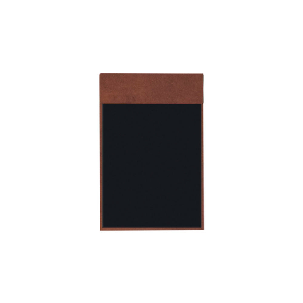 Risch MMB-LTH 5.5X8.5 Tuxedo Leather Bonded Leather Magnetic Menu Board (specify Color)