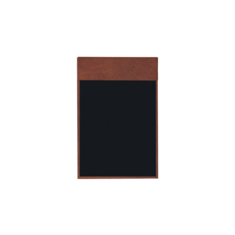 Risch MMB-LTH 5.5X8.5 Tuxedo Leather Bonded Leather Magnetic Menu Board (specify Color)
