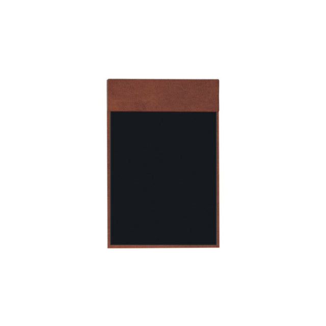 Risch MMB-LTH 5.5X8.5 Tuxedo Leather Bonded Leather Magnetic Menu Board (specify Color)