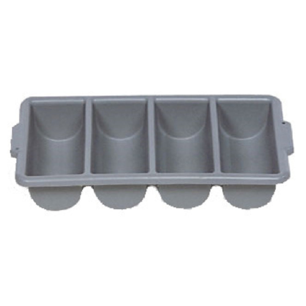 Rubbermaid FG336200GRAY - Cutlery Bin, 21-1/4"L X 11-1/2"W X 3-3/4"H, (4) Compartments
