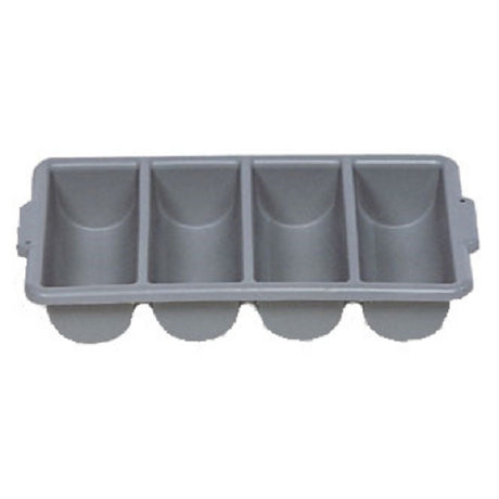 Rubbermaid FG336200GRAY - Cutlery Bin, 21-1/4"L X 11-1/2"W X 3-3/4"H, (4) Compartments