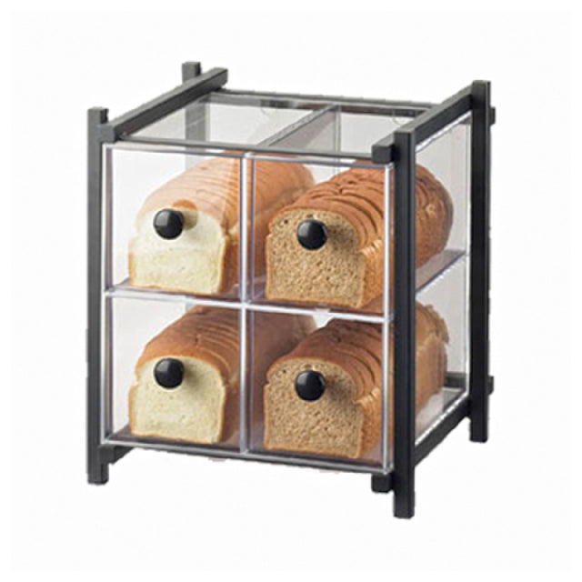 Cal Mil 1146-13 Bread Case 14"W X 14-3/4"D X 15-3/4"H 2-tier