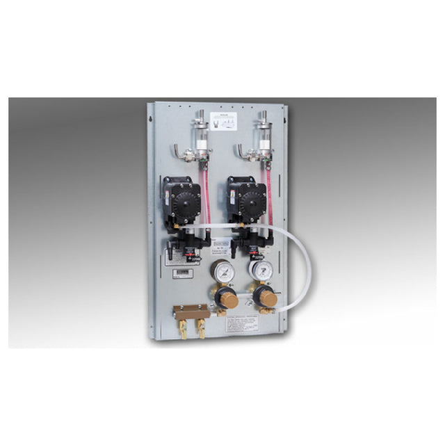 Perlick BPPKFC4L Four-way Locking Regulator Flojet Beer Pump Panel With Coupler & Factory Installed FOB Detector