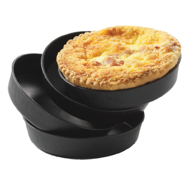 Matfer 345109 Exoglass® Quiche Mold 3-1/2" Dia. X 3/4"H Round