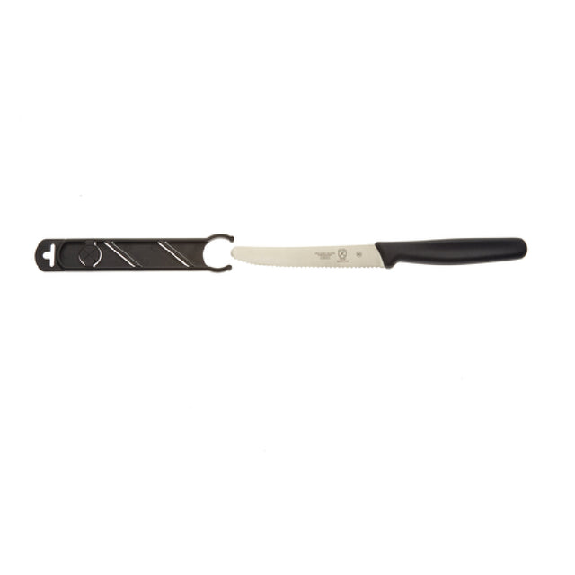 Mercer Culinary M33932B Bar Knife 4-1/3" Wavy Edge