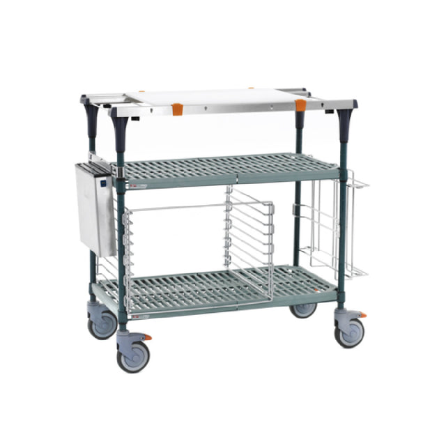 Metro MS1836-PRPR-PK2 PrepMate® MultiStation With Accessory Pack 2 (2) 18" X 36" Super Erecta Pro® Hybrid Mat Shelves