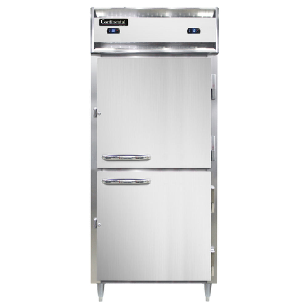 Continental Refrigerator D1RFXNHD Designer Line Refrigerator/Freezer Reach-in