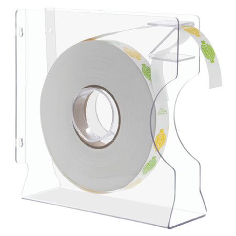 Hubert 13055 - Band-It Label Dispenser, 10" X 1" X 10"H, Rectangular