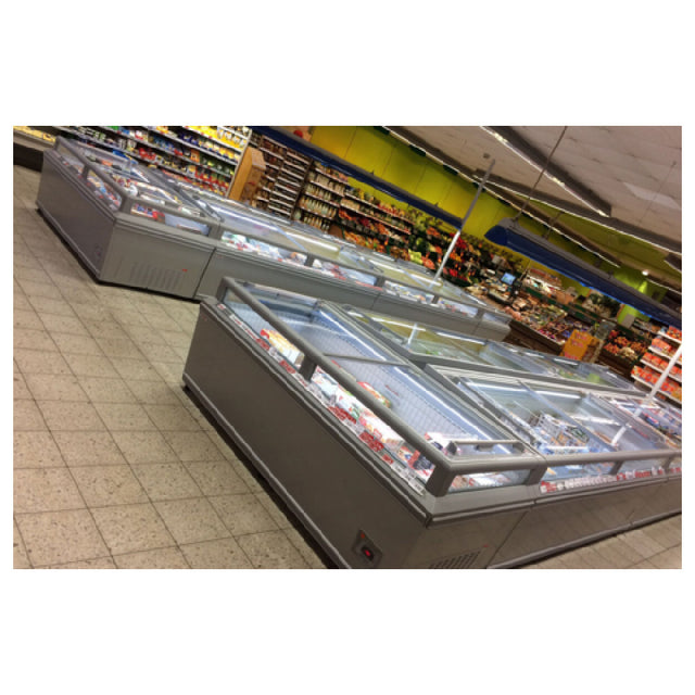 AHT Cooling Systems USA 434096 SYDNEY XL 210 (U) RAL9005 WHITE AHT Sydney Multi-Temp Merchandiser