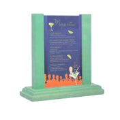 Menu Solutions WPFCT-A Table Tent Holds 4" X 6" Insert Picture Frame
