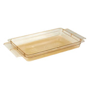 Merco 130039980 - 1/1 (Full) Size 2.5" Tall Double Handle Plastic Tray (for MHD Models)