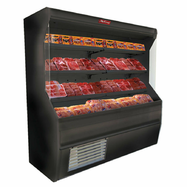 Howard-McCray SC-M32E-3-B-LED Meat Open Merchandiser 38"W Open Front